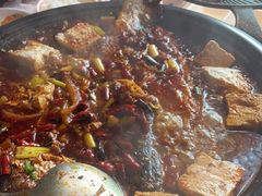 -探鱼·鲜青椒爽麻烤鱼(天河优托邦店)