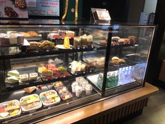 面包甜点陈列柜-星巴克(绍兴柯桥柯岩景区店)