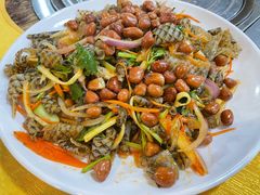 凉拌鱼皮-洞密园美食城(富华路店)