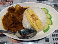 咖喱揸腩饭-敏华冰厅(平安金融中心店)