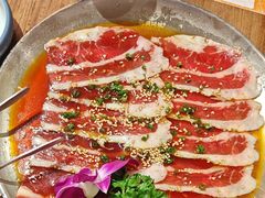 -明洞阿姨·韩式酱蟹烤肉·创意料理(三元桥店)