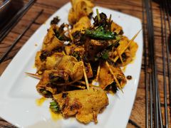 烤香菜卷-有奴思烤肉·清真(正宁路店)