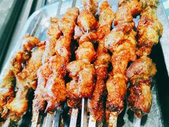 鲜羊肉烤串大串-紫光园·烤鸭·北京菜(团结湖店)