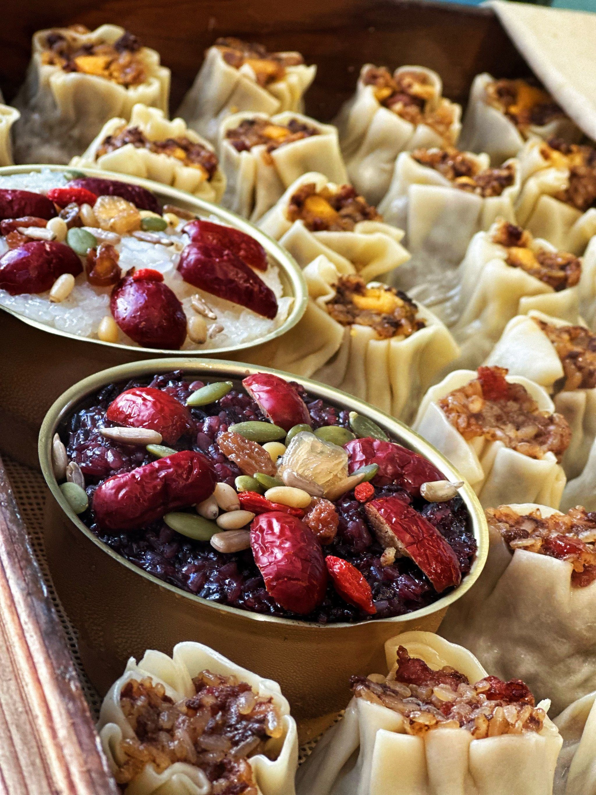 廣蓮申|黑糯米八宝饭测评‼️一人食腊八节必备