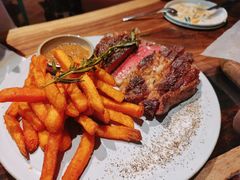 安格斯眼肉牛排薯条-幸邻食堂