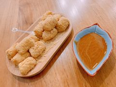 手工翻砂糖热糍粑-甜心闲生传统手工冰粉(人民广场店)