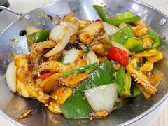 豉椒炒生肠-凤城康记饭店