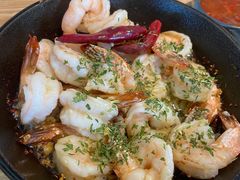 橄榄油煎虾-小满Grainkitchen(滨江商业广场店)