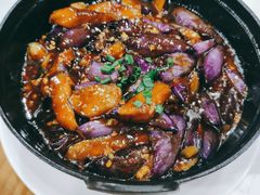 尖椒肉末茄子-上海小菜餐厅(理工大学店)
