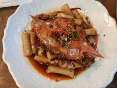 梭子蟹炒年糕-豆蔻电影主题餐厅(四牌楼店)