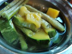 素菜汤-黄利砖万峰林布依特色酸笋牛肉馆