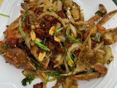特色香辣蟹-烁佳海鲜大馅饺子