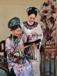 -后宫·古装汉服京剧儿童亲子全家福摄影