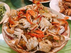 姜葱炒花蟹-盛港湾海鲜食府(黄沙店)