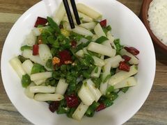 脆炒藕带-建辉湖南土菜馆(南大街店)