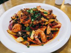 铜梁香锅排骨虾-廖玖玖璧山兔来凤鱼江湖菜(王家塘街店)
