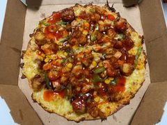 9寸小龙虾酥香嫩鸡披萨（大方薄底）-达美乐比萨(石景山万达店)