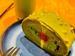 抹茶蛋糕卷-光舍(香榭里花园店)