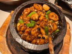 石锅杭椒牛蛙-桂满陇-西湖船宴(西单大悦城店)