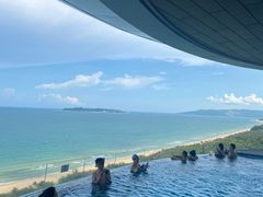 -海棠湾仁恒皇冠度假酒店-270°海景餐厅