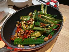 小炒秋葵-小大董·烤鸭(凤凰汇店)