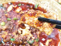麻嘴唇的水煮肉片-雨田饭店(华兴东街店)