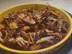 招牌香辣蟹-休记光头香辣蟹干锅店(衣冠庙店)