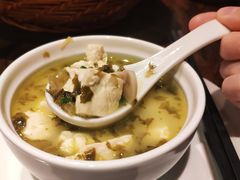 雪菜蘑菇豆腐-久宴·天目湖大鱼头(恐龙园店)