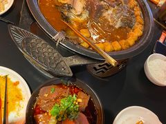 -探鱼·鲜青椒爽麻烤鱼(北京路天河城店)