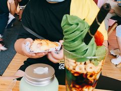 -36抹茶·千层与鲜果茶(欢乐海岸店)