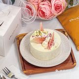 属于春天的配色 | 胭脂芭乐蛋糕 