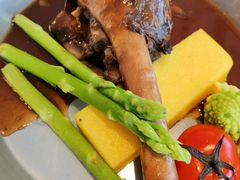 红酒慢炖时蔬羊腱佐以松露油-鲜艳西餐厅(衡山路十二号华邑店)