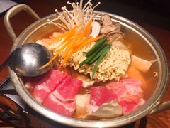 泡菜肥牛部队锅-春熙台韩国料理·章鱼肥牛(西丽店)