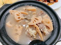 浓汤绿豆酿莲藕-美景家宴
