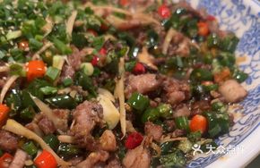 Sichuan Spicy Rabbit with Green Chili