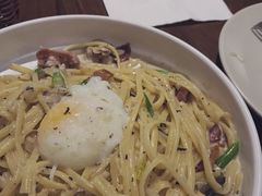 培根意大利面佐慢煮鸡蛋-G+KITCHEN(龙湖狮山天街店)