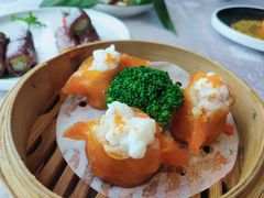 赛螃蟹凤眼饺-汤臣·空中餐厅·严选粤菜(石湾世博广场店)