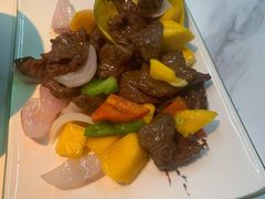 水仙芒果牛肉-园里前·私厨·福建菜(台江万达店)
