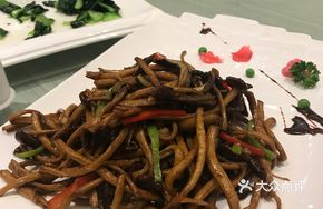 Bamboo Shoot and Eel Stir-fry