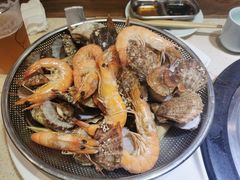 海鲜一箩筐-船梆煮•蒸汽海鲜·炉火烤肉(五四广场店)