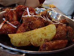 双拼炸鸡-MI WU FACTORY米屋美食工厂餐厅(绿地店)