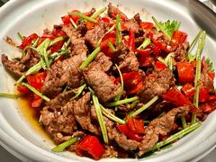 铜梁爆炒黄牛肉-雀蓝川菜(滨湖万象汇店)