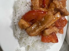 番茄猪扒饭-好好滋味茶餐厅