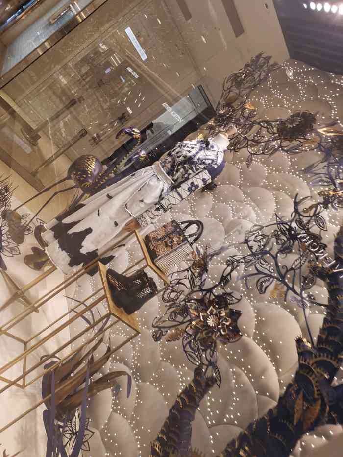 店铺名称:迪奥 店铺地址:国广一楼入口附近 他们家的店铺装修算得上是