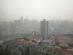 景观房窗外风景-全季酒店(重庆李子坝牛角沱地铁站店)