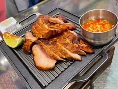炭烧秘制猪颈肉-simply thai天泰(世纪汇店)
