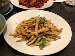 咸蛋黄焗云南松茸-西安凯悦酒店·湖畔中餐厅