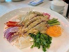 五彩冰皮鸡捞起-香乐园·淮扬菜中餐厅·Shang Garden(福田香格里拉店)