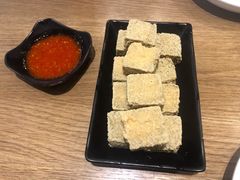 金陵炸臭豆腐-宝记烧烤·碳锅羊肉·羊蝎子火锅·夜食社(文体路创始店)