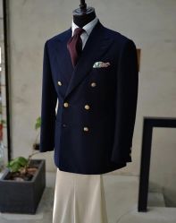 点击看大图 -怒马会 全麻衬西装高级定制